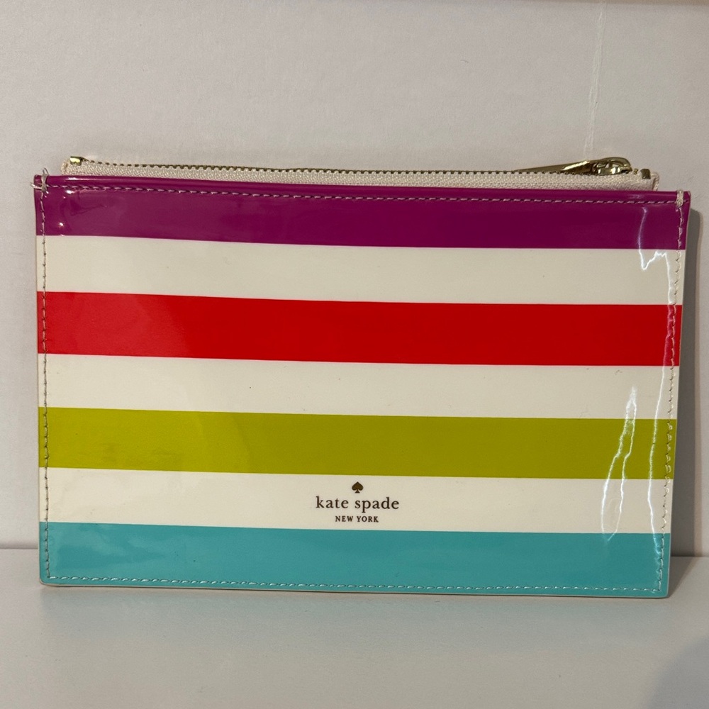 Kate Spade Colorful Striped pouch
